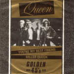 1984 - Queen - You're my best friend (UK) EMI G 45 1
