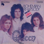 1975 - Queen - Bohemian Rhapsody (Germany) EMI/Electrola 1C 006-96 255