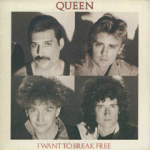 1984 - Queen - I want to break free (Germany) EMI/Electrola 1C 006-20 0117 7